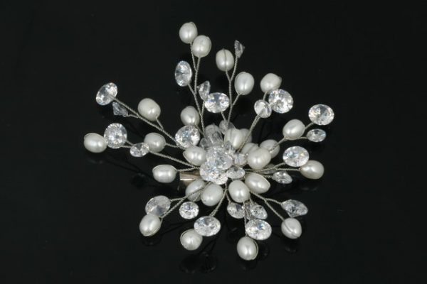 Freshwater Pearl Chandelier Brooch